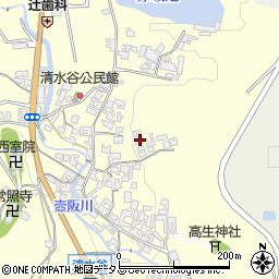 奈良県高市郡高取町清水谷615周辺の地図