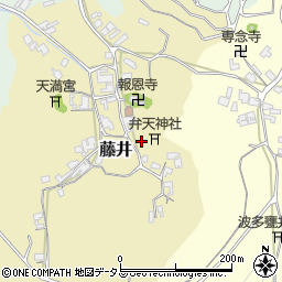 奈良県高市郡高取町藤井386周辺の地図