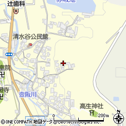 奈良県高市郡高取町清水谷621周辺の地図