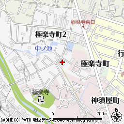 大阪府岸和田市極楽寺町553-9周辺の地図