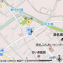 田井周辺の地図
