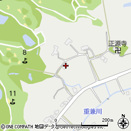 広島県東広島市高屋町重兼318周辺の地図