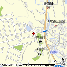 奈良県高市郡高取町清水谷1300-312周辺の地図