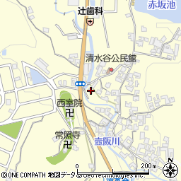 奈良県高市郡高取町清水谷288周辺の地図