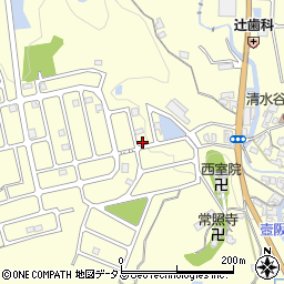 奈良県高市郡高取町清水谷1300-166周辺の地図