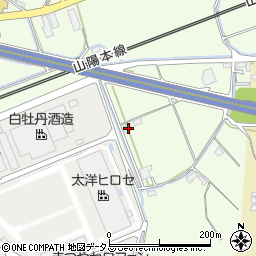 広島県東広島市高屋町桧山396周辺の地図