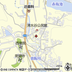 奈良県高市郡高取町清水谷1083周辺の地図