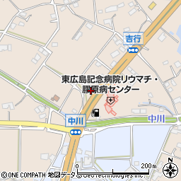 広島県東広島市西条町吉行880周辺の地図