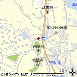 奈良県高市郡高取町清水谷278周辺の地図