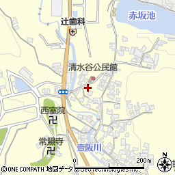 奈良県高市郡高取町清水谷293周辺の地図