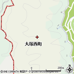 広島県広島市安佐南区大塚西町周辺の地図