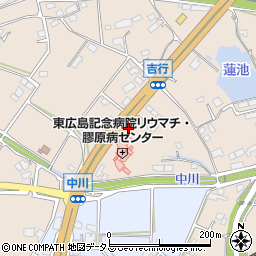 広島県東広島市西条町吉行2219周辺の地図