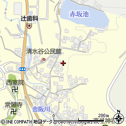 奈良県高市郡高取町清水谷1038周辺の地図