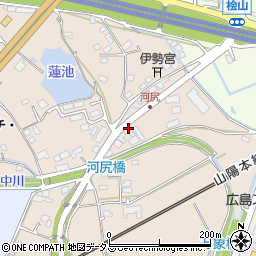 広島県東広島市西条町吉行543周辺の地図