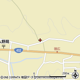 広島県東広島市河内町入野周辺の地図