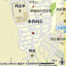 広島県福山市水呑向丘158周辺の地図