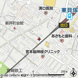 大阪府貝塚市半田50-1周辺の地図