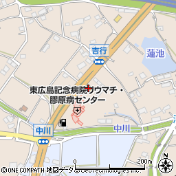 ガスト東広島西条インター店周辺の地図