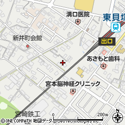 大阪府貝塚市半田49周辺の地図