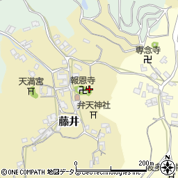 奈良県高市郡高取町藤井周辺の地図