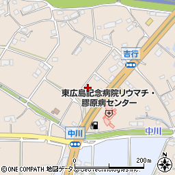 広島県東広島市西条町吉行873周辺の地図