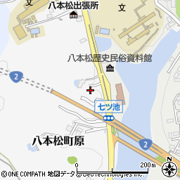 広島県東広島市八本松町原9389周辺の地図