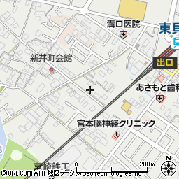 大阪府貝塚市半田43周辺の地図