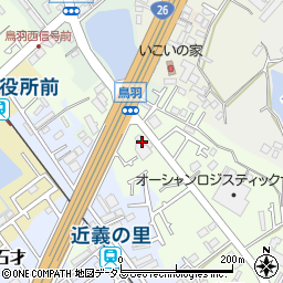 トヨタ部品大阪共販株式会社　貝塚営業所周辺の地図