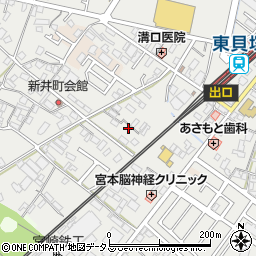大阪府貝塚市半田50周辺の地図