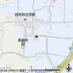 奈良県御所市西寺田276周辺の地図