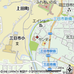 大阪府河内長野市三日市町297-1周辺の地図