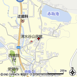 奈良県高市郡高取町清水谷301周辺の地図