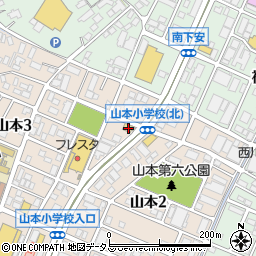 ジョイフル山本店周辺の地図