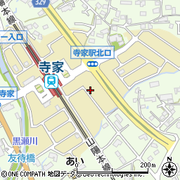 elama 寺家駅前周辺の地図