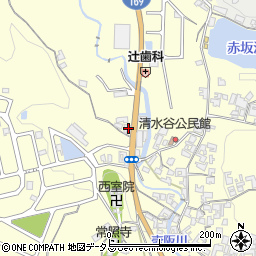 奈良県高市郡高取町清水谷271周辺の地図