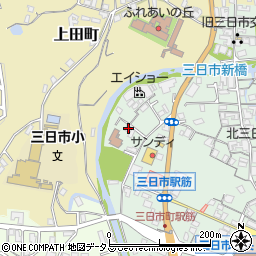 大阪府河内長野市三日市町297周辺の地図