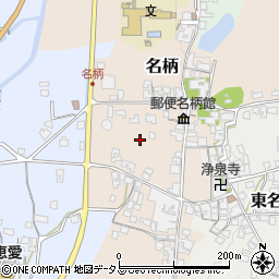 奈良県御所市名柄周辺の地図