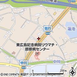広島県東広島市西条町吉行867周辺の地図