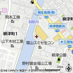 柳津ポンプ場周辺の地図