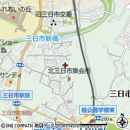 大阪府河内長野市三日市町337周辺の地図