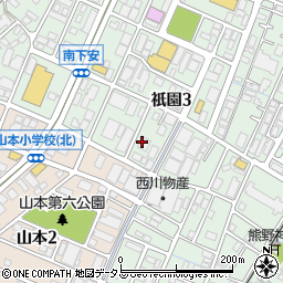 株式会社コロナ　広島支店周辺の地図