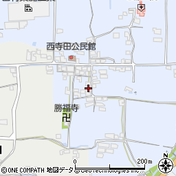奈良県御所市西寺田244周辺の地図