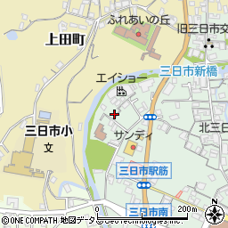 大阪府河内長野市三日市町302-1周辺の地図