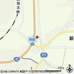 三重県多気郡大台町新田59周辺の地図