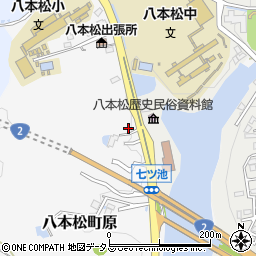 広島県東広島市八本松町原10129周辺の地図