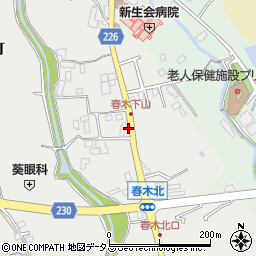 大阪府和泉市春木町3周辺の地図