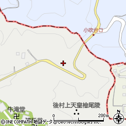 大阪府河内長野市寺元399周辺の地図