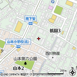 室山運輸広島営業所周辺の地図