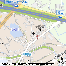 広島県東広島市西条町吉行579周辺の地図