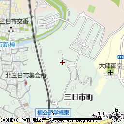 大阪府河内長野市三日市町627周辺の地図
